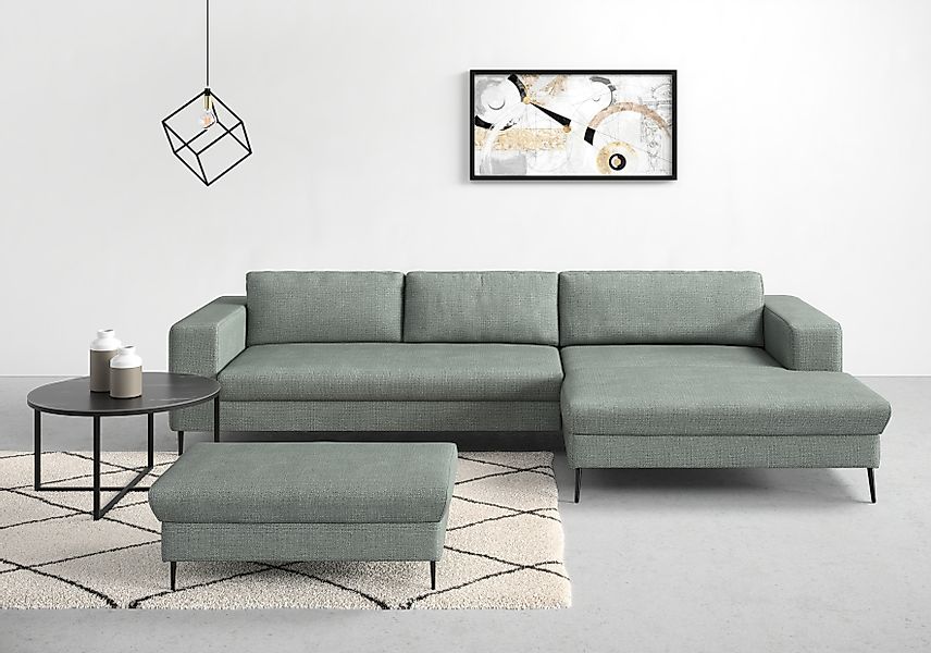DOMO collection Ecksofa »Modica, zeitlos und elegant, L-Form«, moderne Opti günstig online kaufen