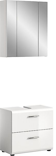 welltime Badmöbel-Set FLORENZ, TOPSELLER!, 2-teilige Badkombination, hochwe günstig online kaufen