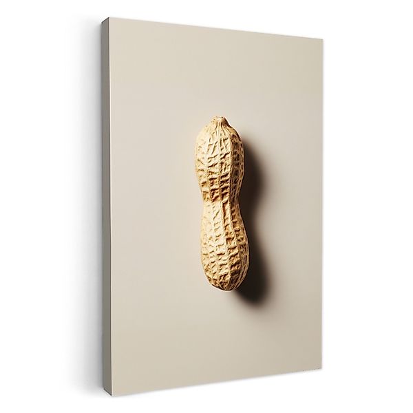 OneMillionCanvasses® Leinwandbild Erdnuss - Roh - günstig online kaufen