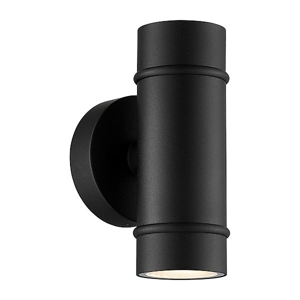 Außenwandleuchte Artilus, schwarz, Aluminium, IP54, up/down günstig online kaufen