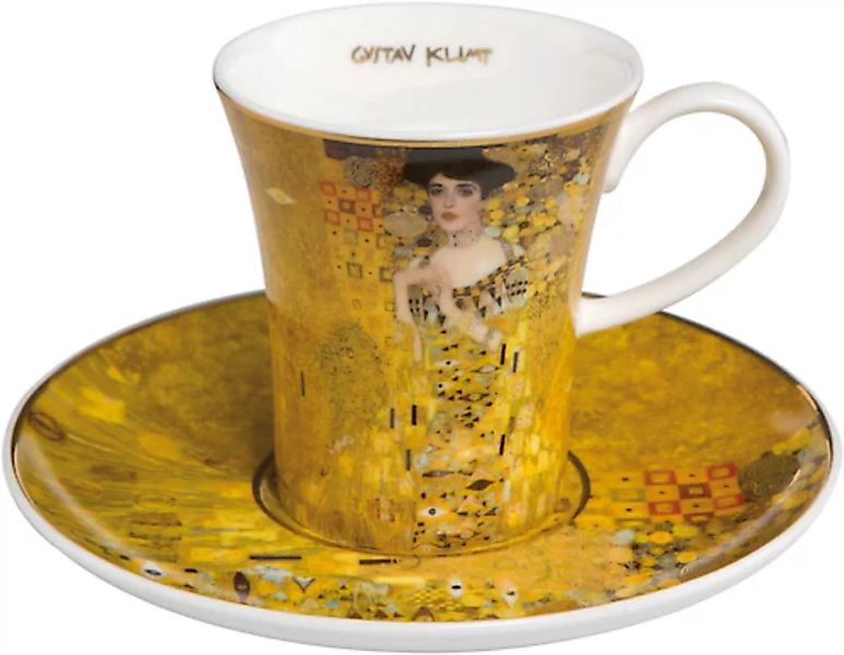 Goebel Espressotasse »Adele Bloch Bauer«, von Gustav Klimt, goldfarben günstig online kaufen