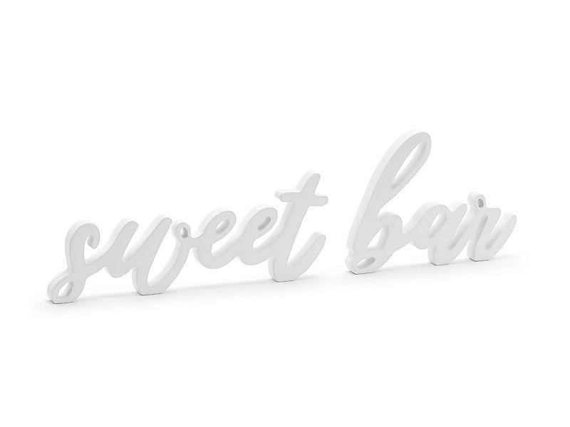 partydeco Dekofigur, Schriftzug Sweet bar 37x10cm günstig online kaufen