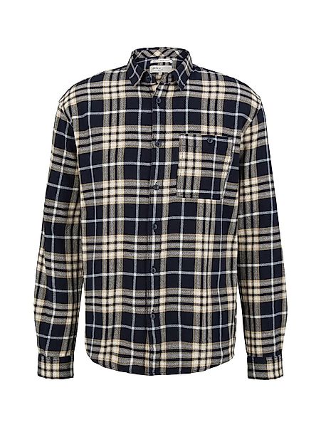 TOM TAILOR Denim Langarmhemd CHECKED (1-tlg) günstig online kaufen