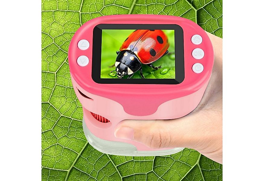 REDOM Tragbares Lernmikroskop Kinder Digitalmikroskop Kindermikroskop (1000 günstig online kaufen