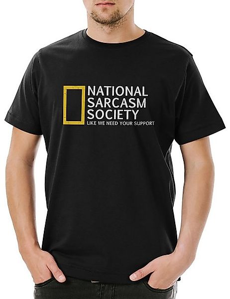 Urban Backwoods Print-Shirt National Sarcasm Society Herren T-Shirt Sarkasm günstig online kaufen