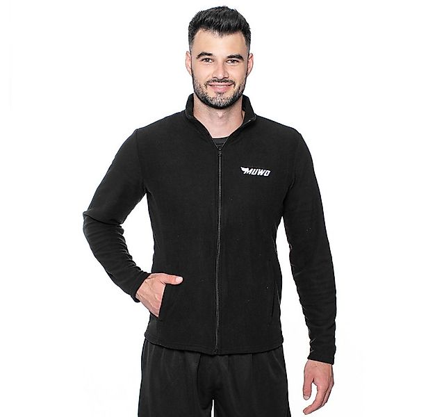 MUWO Fleecejacke S MW-1, MUWO "Acotango" Herren Fleecejacke schwarz günstig online kaufen