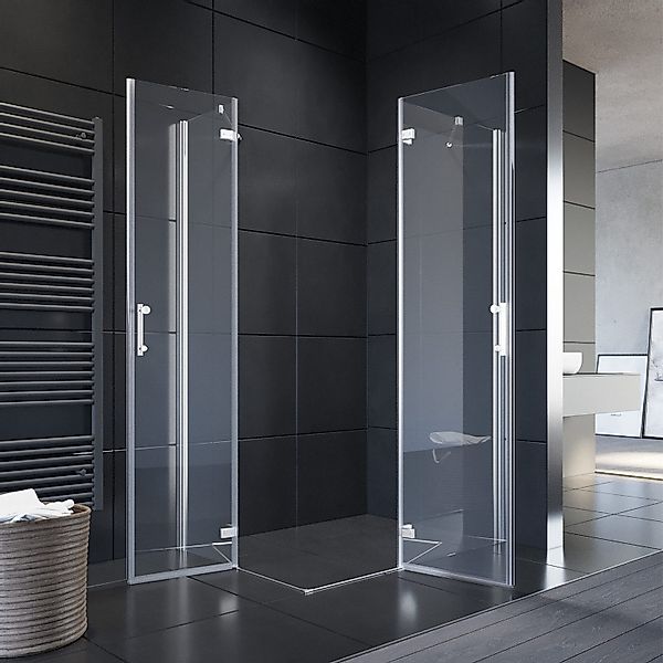 SONNI Eckdusche Duschkabine für Badewanne, Sicherheitsglas, günstig online kaufen