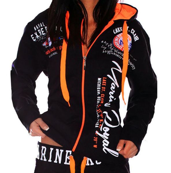 Jaylvis Collegejacke Damen Sweatjacke Sportjacke Joggingjacke günstig online kaufen