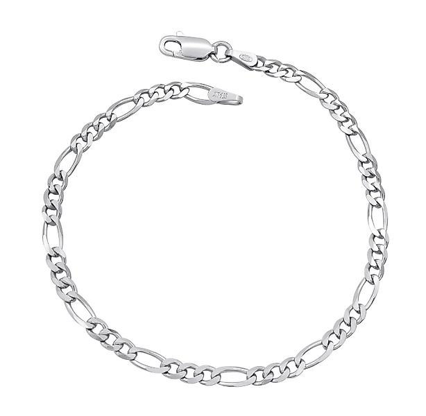 Kauf-mich-weg by Bella T Silberarmband Figaro Armband 925 Sterling Silber r günstig online kaufen