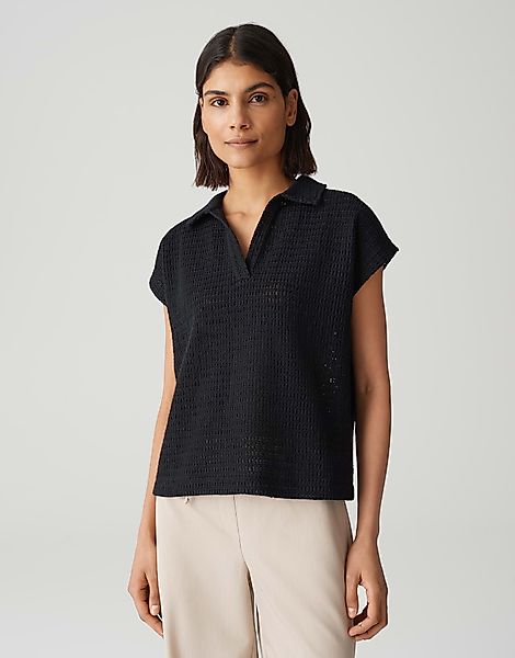 OPUS Poloshirt SOMONA Regular in Crochet günstig online kaufen