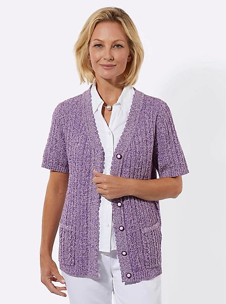 Classic Basics Ajourstrickjacke günstig online kaufen