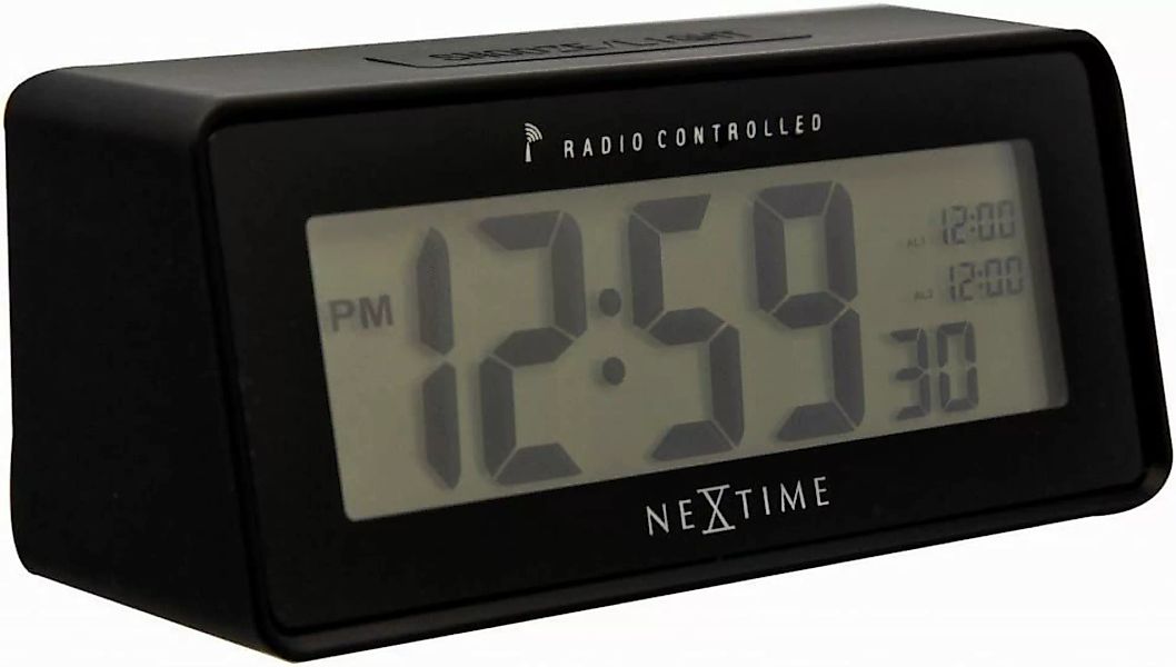 NEXTIME Funkwecker NexTime Funkwecker schwarz günstig online kaufen