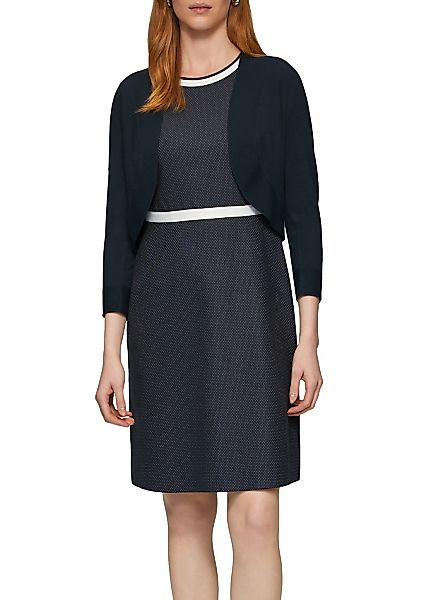 s.Oliver BLACK LABEL Strickjacke, mit Blende günstig online kaufen