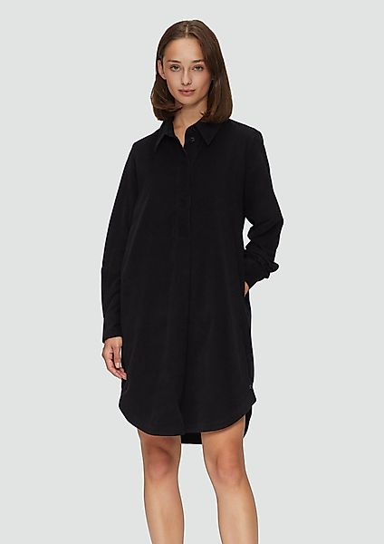 s.Oliver Minikleid Hemdblusenkleid aus Feincord mit günstig online kaufen