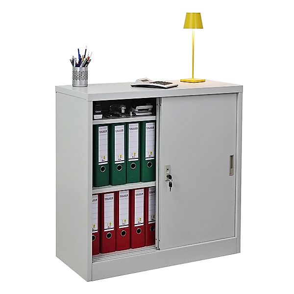 PROREGAL Aktenschrank ELEPHANT mit Abschließbaren Schiebetüren HxBxT 90 x 9 günstig online kaufen