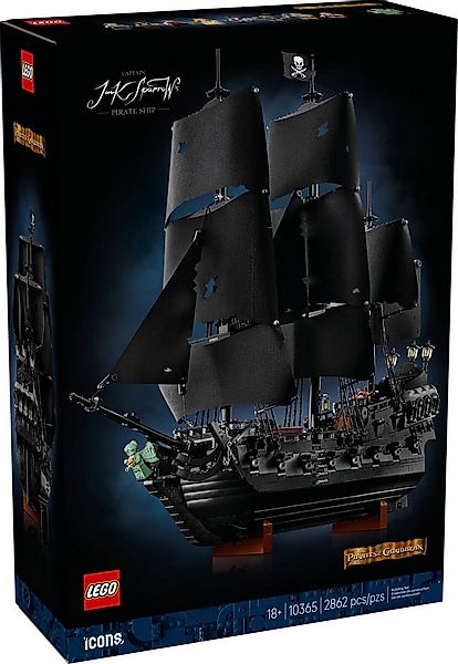 LEGO® Icons 10365 Captain Jack Sparrows Piratenschiff Konstruktionsspielste günstig online kaufen