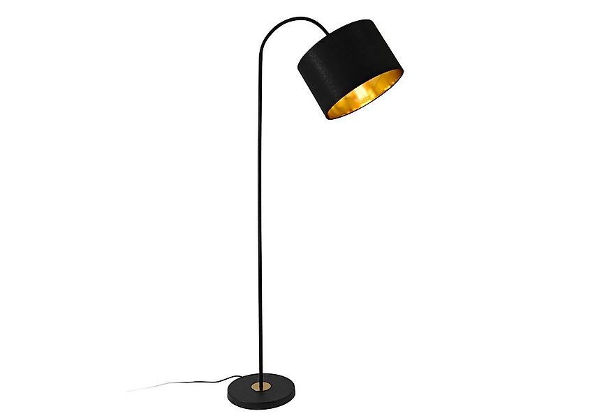 lux.pro Stehlampe, ohne Leuchtmittel, »Toledo« 173cm hoch Schwenkbar Schwar günstig online kaufen
