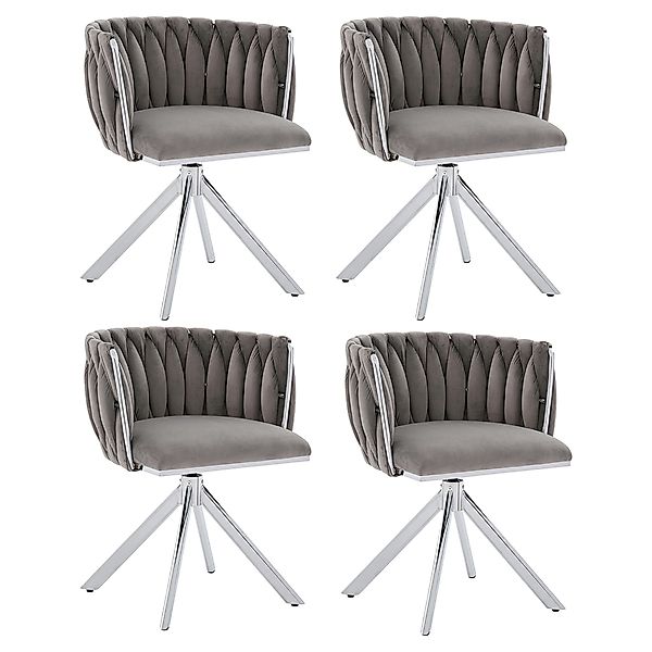 LVHOM Esszimmerstuhl Set, 180° drehbar mit günstig online kaufen