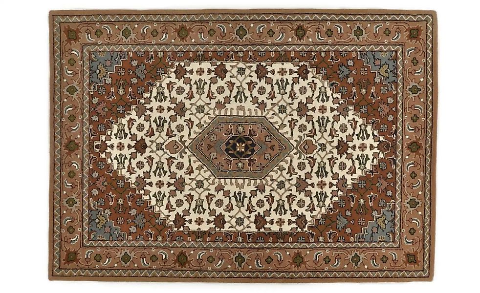 THEKO Teppich  Royal Bidjar ¦ beige ¦ Wolle ¦ Maße (cm): B: 90 H: 1 Teppich günstig online kaufen