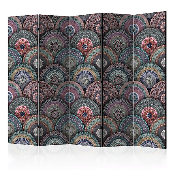 5-teiliges Paravent - Oriental Kaleidoscope Ii [room Dividers] günstig online kaufen