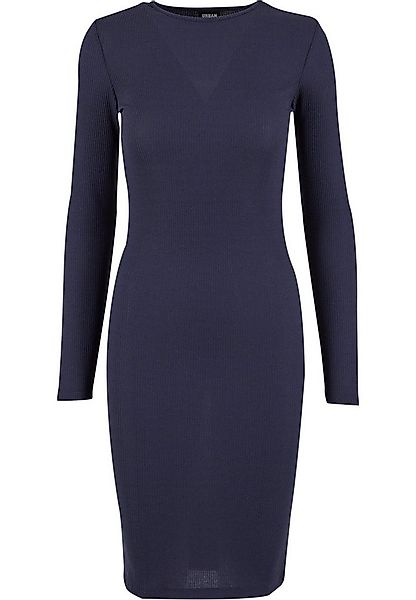 URBAN CLASSICS Shirtkleid Urban Classics Damen Ladies Rib Dress (1-tlg) günstig online kaufen