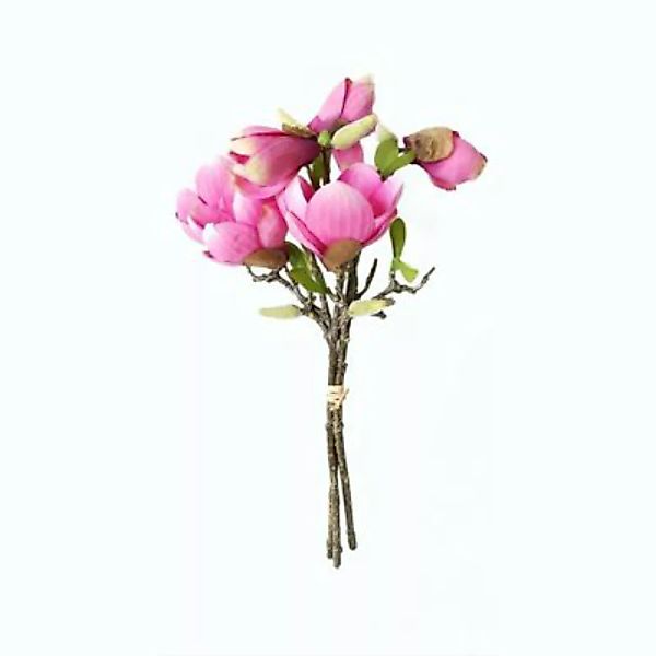 HTI-Living Kunstblume Magnolienstrauß Flora rosa günstig online kaufen