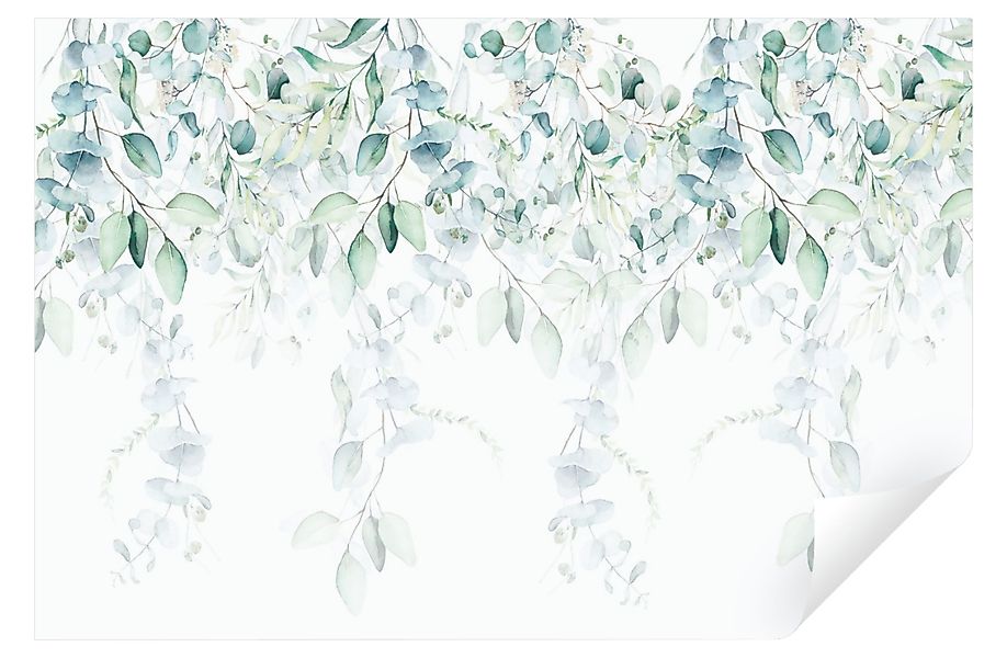 Wallarena Fototapete Blätter Pflanzen Modern Grün günstig online kaufen