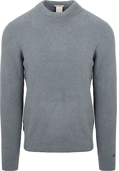 Cast Iron Pullover Knitted Storm Blau - Größe M günstig online kaufen