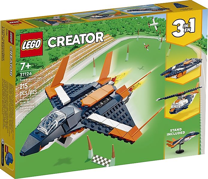 LEGO® 31126 Überschalljet Konstruktionsspielsteine günstig online kaufen