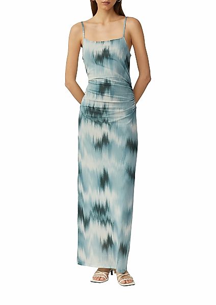 QS Meshkleid, mit All-over-Print günstig online kaufen