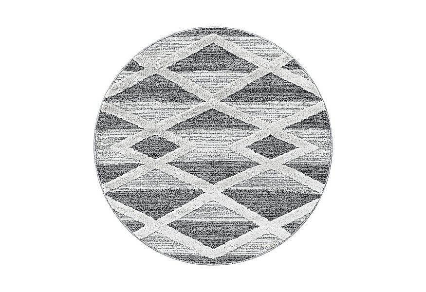 KADIMA DESIGN Teppich Hoch-Tief Geometrisch Polypropylen Wohnzimmer Teppich günstig online kaufen