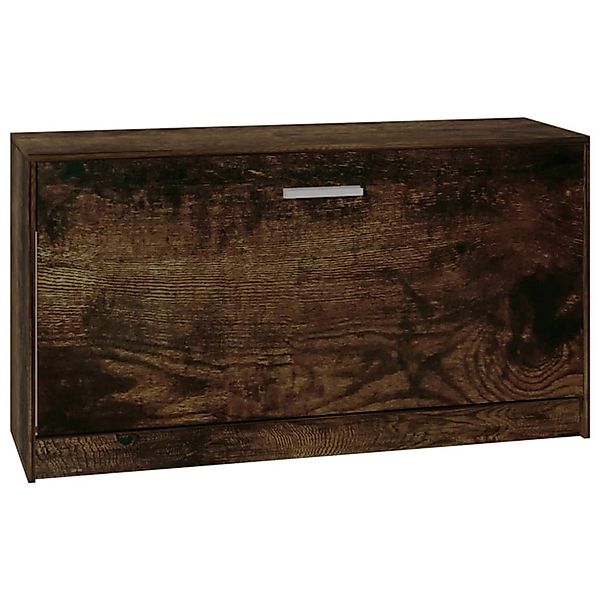 vidaXL Schuhbank Räuchereiche 80x24x45 cm Holzwerkstoff 342644 günstig online kaufen
