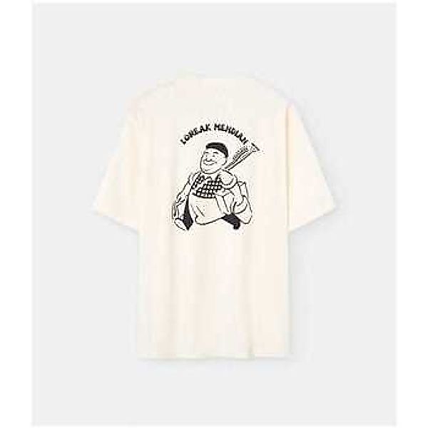 Loreak Mendian  T-Shirt Loreak Andres Tshirt Ecru günstig online kaufen