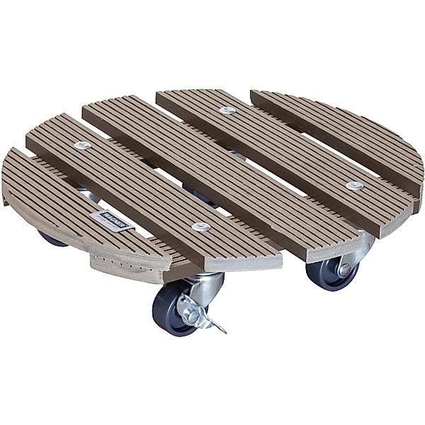 Wagner WPC Pflanzenroller GH 0536 Ø 29 cm Taupe FSC® günstig online kaufen