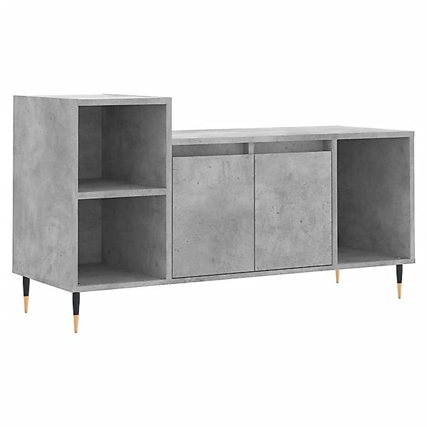 vidaXL TV-Schrank Betongrau 100x35x55 cm Holzwerkstoff  Modell 4 günstig online kaufen