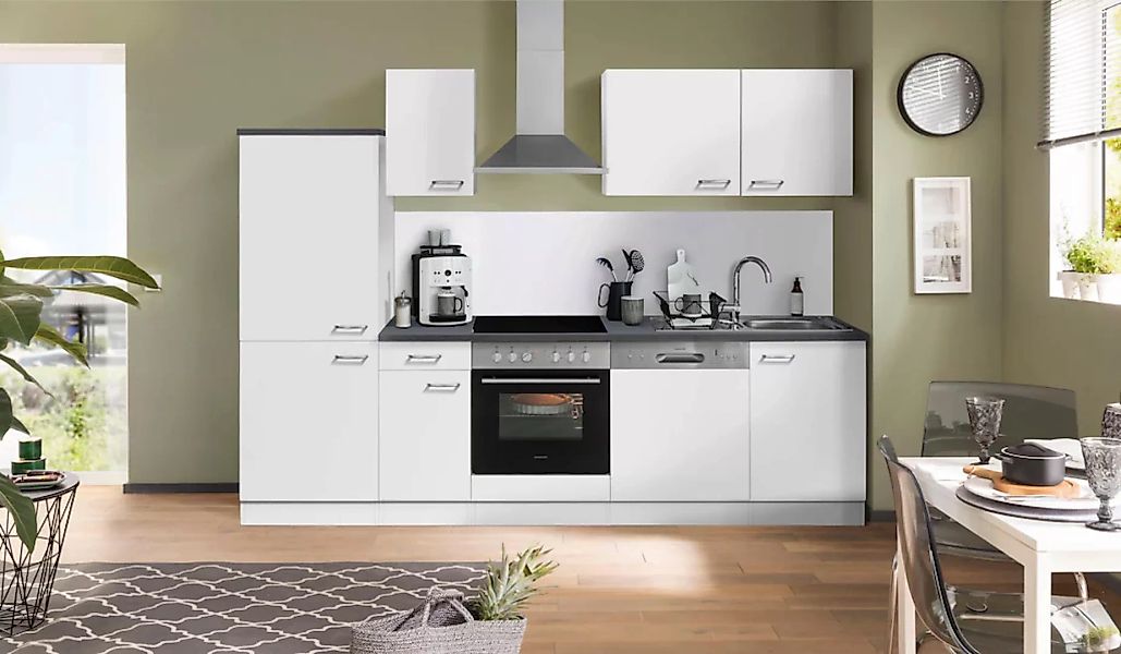 OPTIFIT Küchenzeile »Parare«, Breite 210 bzw. 270 cm, mit Hanseatic E-Gerät günstig online kaufen