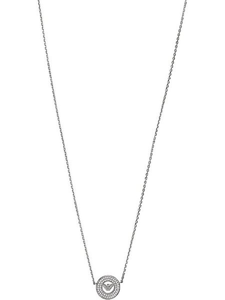 Emporio Armani Collier Emporio Armani Damen-Kette 925er Silber Glasstein günstig online kaufen