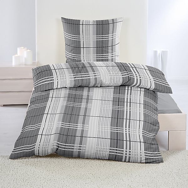 Casa Colori Bettwäsche Casa Colori, Seersucker, günstig online kaufen