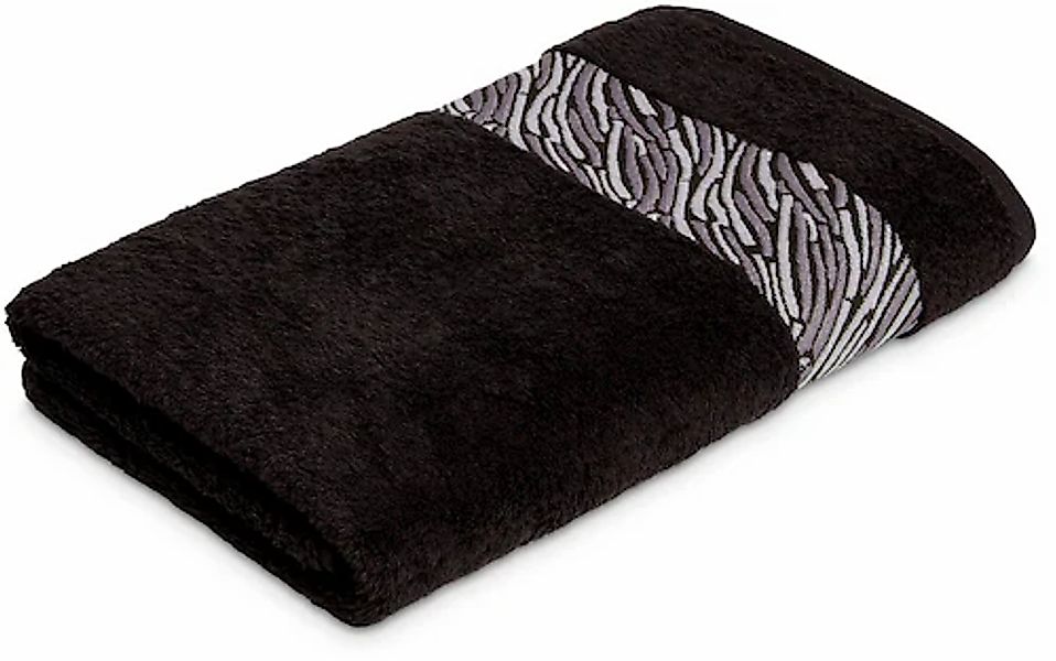 Möve for frottana Badetuch »Shadow«, (1 St.), mit Borkenbordüre günstig online kaufen