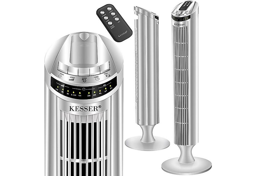KESSER Turmventilator, Turmventilator FERNBEDIENUNG Ventilator LED Display günstig online kaufen
