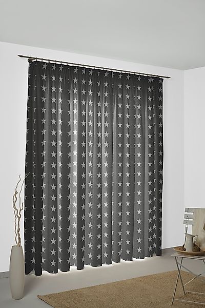 Wirth Vorhang "FELINO" Kräuselband 1 Stk. tlg. günstig online kaufen