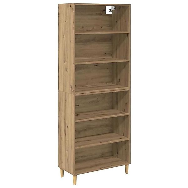 vidaXL Highboard Artisan-Eiche 69,5 x 32,5 x 180 cm Holzwerkstoff 3415853 günstig online kaufen