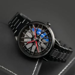 DRIFTELEMENT Quarzuhr MOTORSPORT FELGENUHR, Dreidimensionales Felgendesign günstig online kaufen