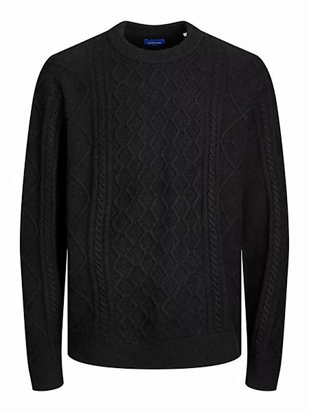 Jack & Jones Sweatshirt JORVILLERAY CABLE KNIT CREW NECK günstig online kaufen