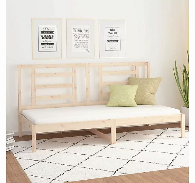 furnicato Bett Tagesbett 80x200 cm Massivholz Kiefer günstig online kaufen