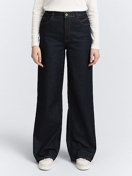 TOM TAILOR Weite Jeans Jeanshosen TTMADINA WIDE Jeans günstig online kaufen