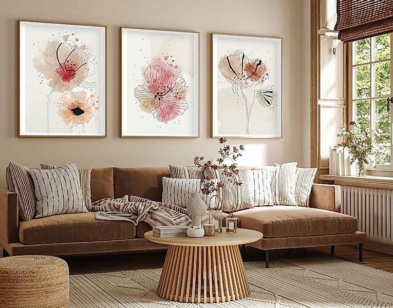 Wallity Leinwandbild Painting: 100% MDF (Thickness: 3 mm), 20 x 30 cm (3 Pi günstig online kaufen