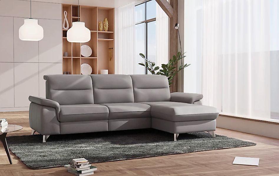 sit&more Ecksofa "Astoria L-Form", wahlweise mit motorischer Relaxfunktion günstig online kaufen