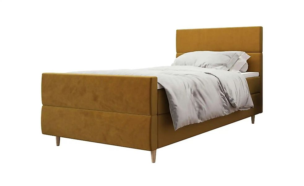 Boxbett mit Stauraum Flo Plus ¦ gelb ¦ Maße (cm): B: 90 H: 114 Betten > Kom günstig online kaufen