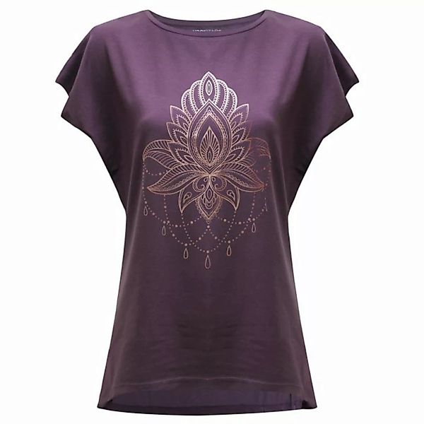 Yogistar Yoga & Relax Shirt Yoga T-Shirt Batwing Celestial Flower (1-tlg) günstig online kaufen